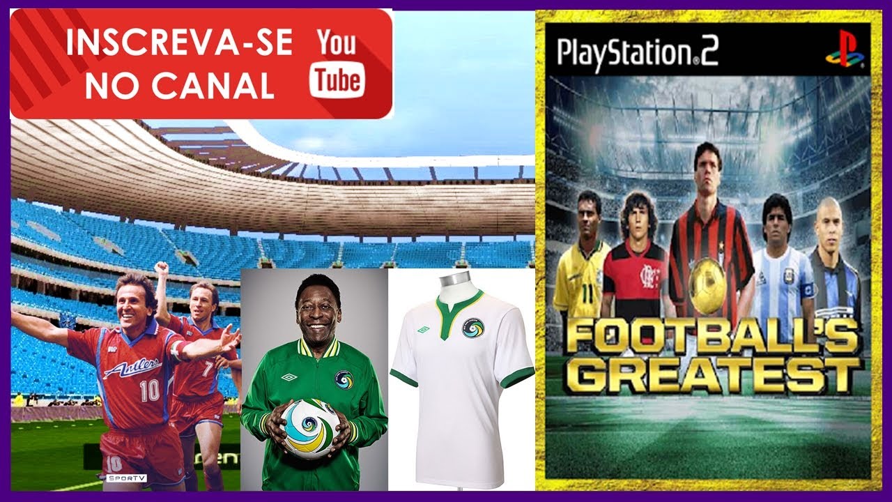 Testando o WE10JL   Football Greatest de PS2! So times Incrivel pra vc jogar! Kashima vs Cosmo!TOP!!