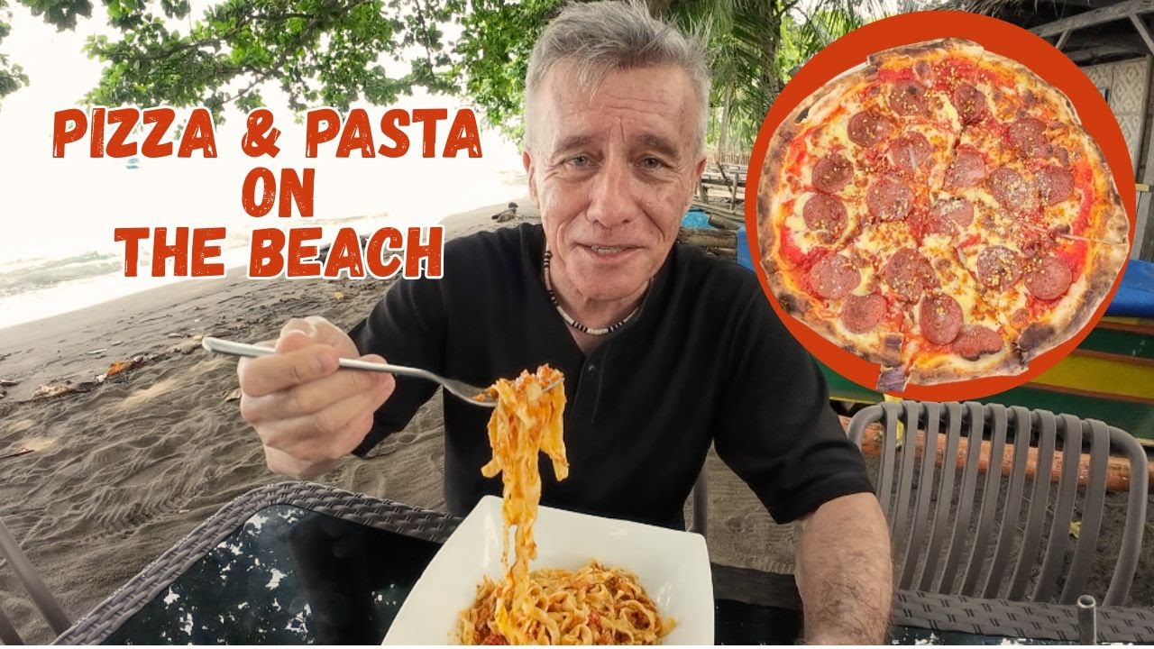 Pizza on the Beach in Dauin, Negros Oriental