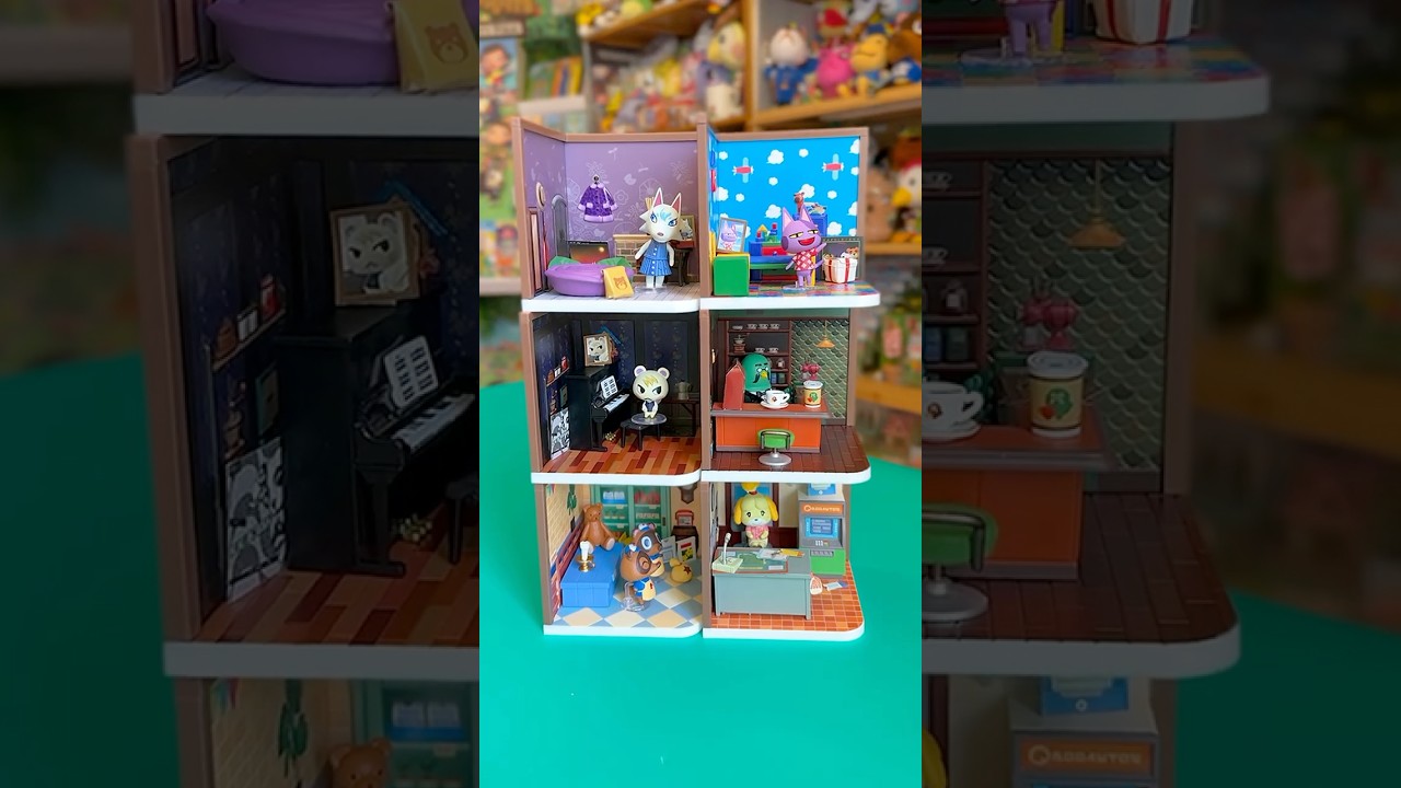 Unboxing the Animal Crossing Happy Rooms by Re-Ment #acnh #blindbox #animalcrossing