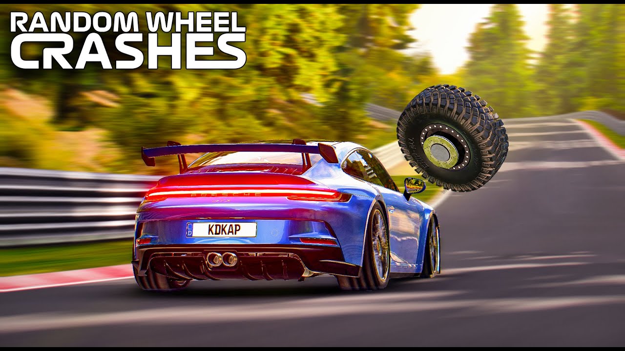Motorsport Random Wheel Crashes #1 [BeamNG.Drive]