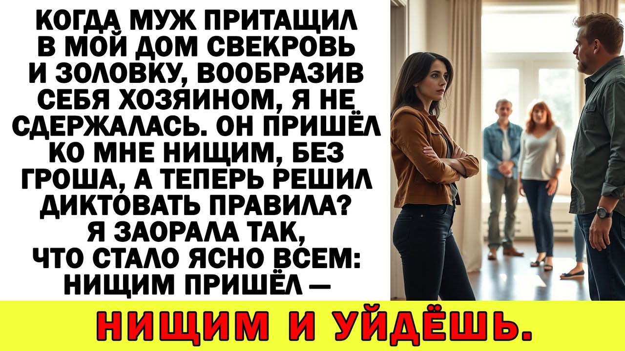 «Ты хозяйка? Забудь. Мы тут будем жить!» — сказала свекровь. Но такси уже ждало её.
