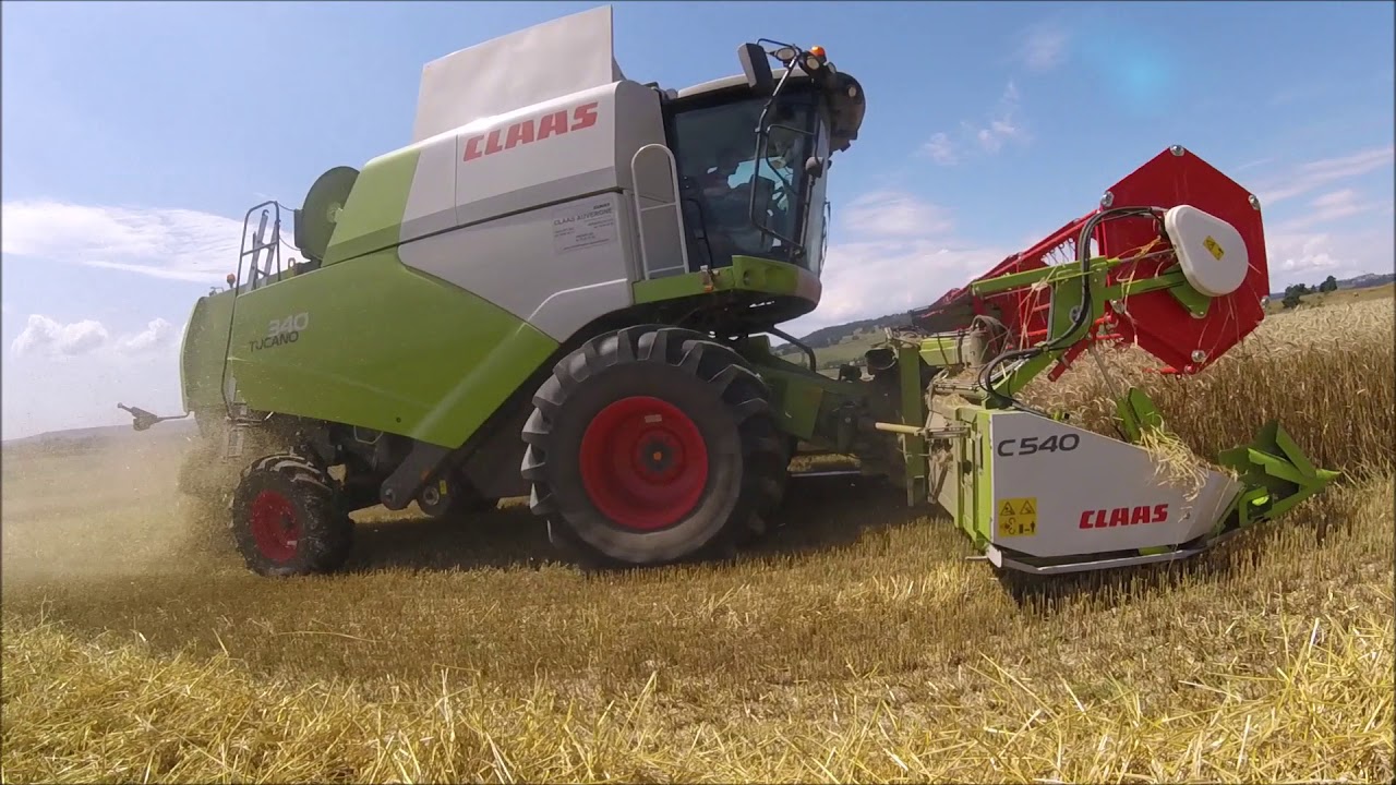 Moisson 2018 - Claas Tucano 340