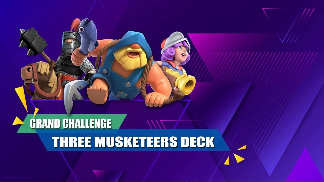 Easy Grand Challenge !!! New Strong THREE MUSKETEERS Deck