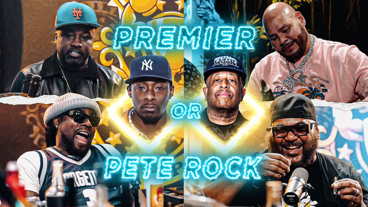 DJ Premier or Pete Rock ? | Legendary Producers Conversation On Drink Champs 👀🔥