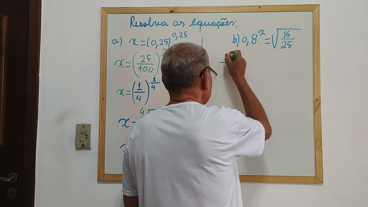 Equação Exponencial.