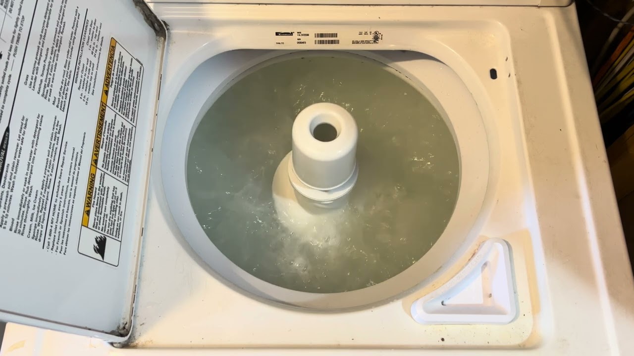 2004 Kenmore 70 Series Top-Load Washer; Clean-out Cycle w/ Affresh™️