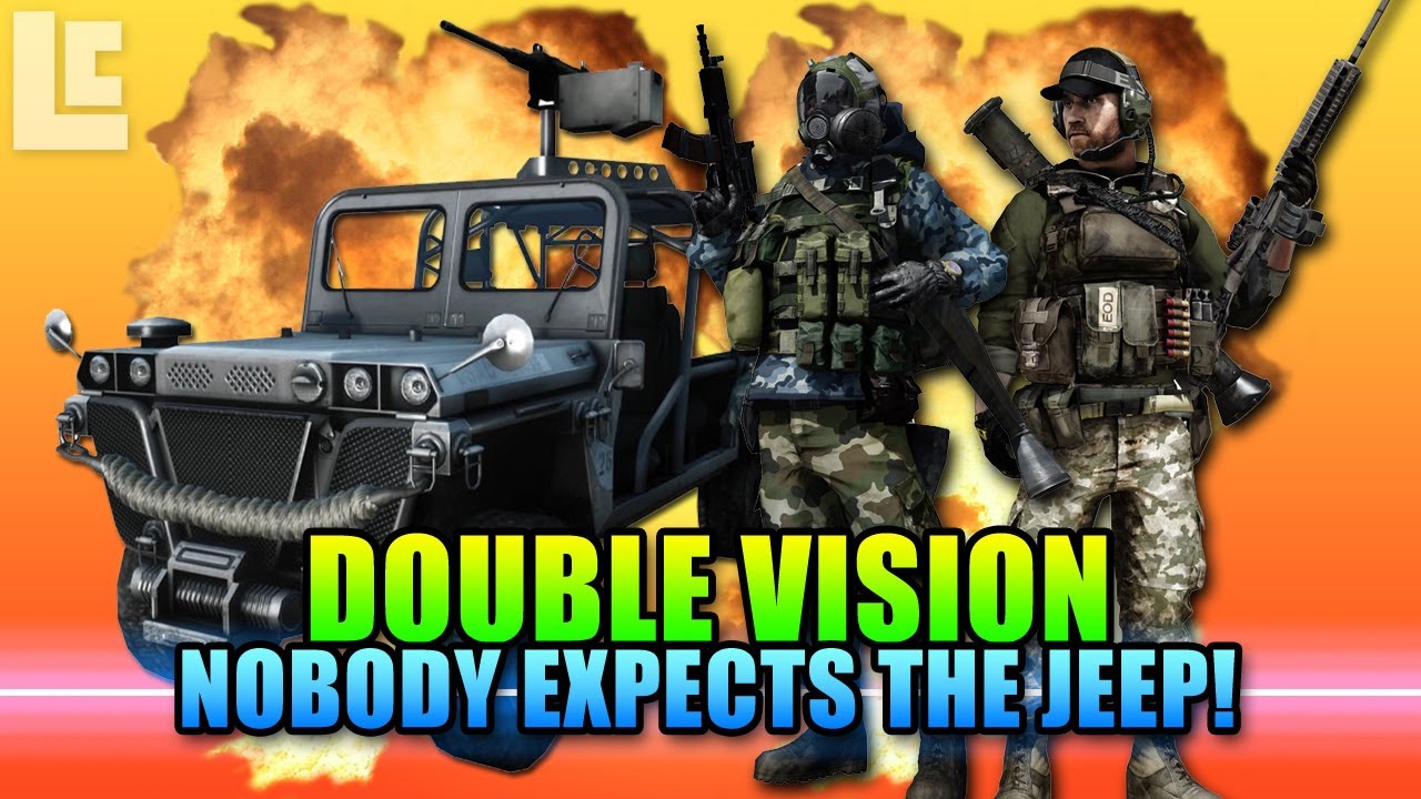 Nobody Expects The Jeep! - Double Vision (Battlefield 3 Gameplay/Commentary)