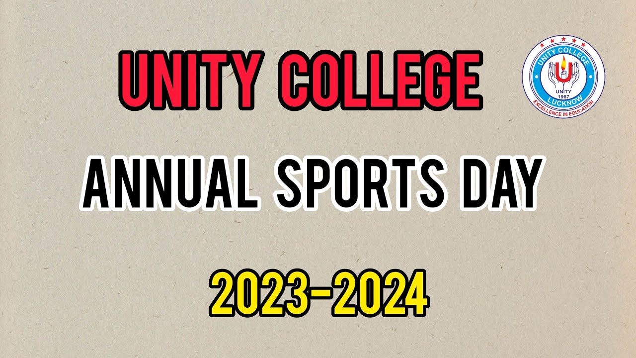 Annual Sports Day 2023 || Unity College Hussainabad