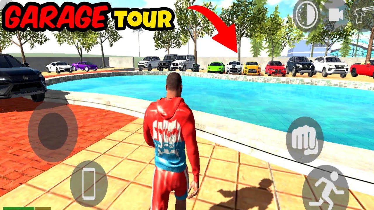 Franklin New Garage Tour 😦 | Indian bike 3D game Play