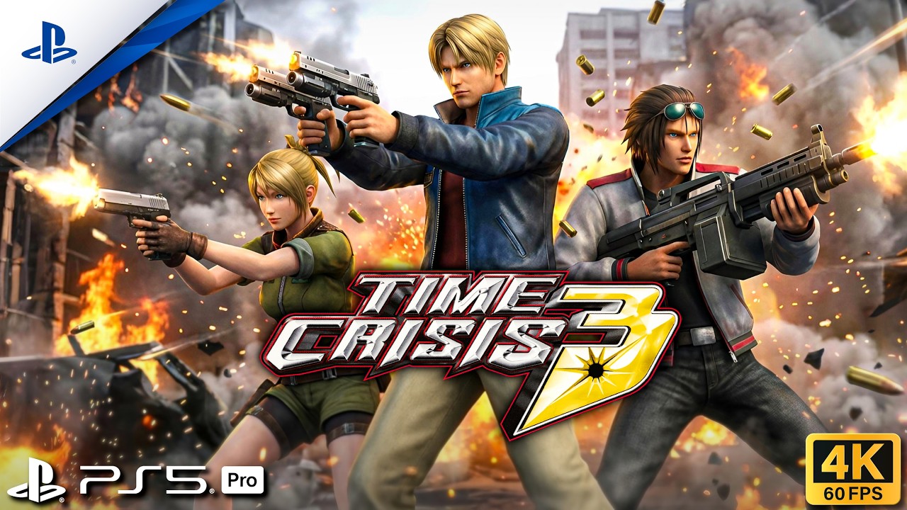 Time Crisis 3 - PS5™ Gameplay [4K 60FPS]