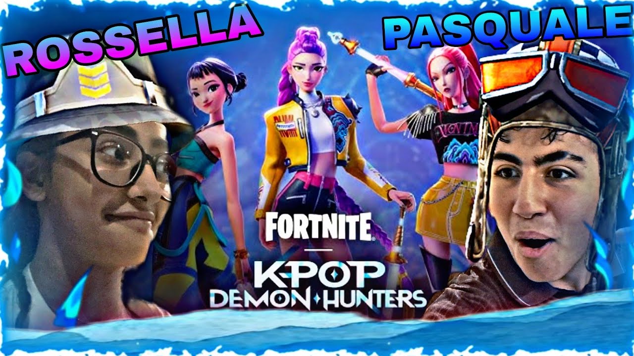 GIOCO LA NUOVA MODALITA SU FORTNITE DEMON HUNTERS CON (MIA CUGINA ROSSELLA)💙✨️