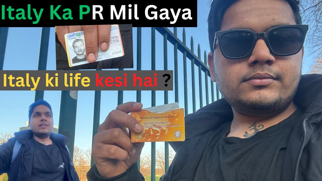 Italy ka PR renew ho gaya but🤯.. italy ki life kesi hai😥? #italy #vlog
