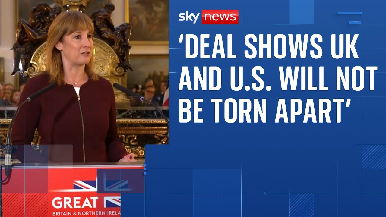 Chancellor comments on US-UK 'historic' trade deal