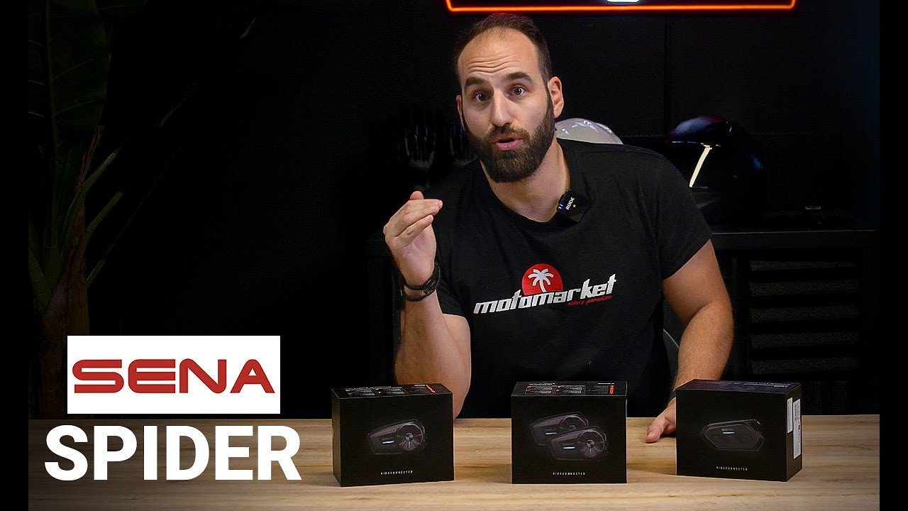 Bluetooth SENA SPIDER RT1 & ST1