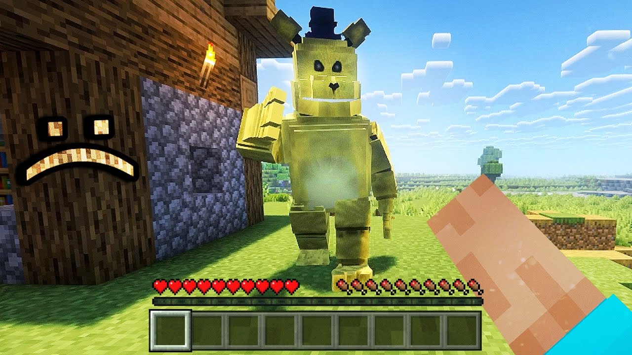 FNAF but they chase you at 999MPH in Minecraft