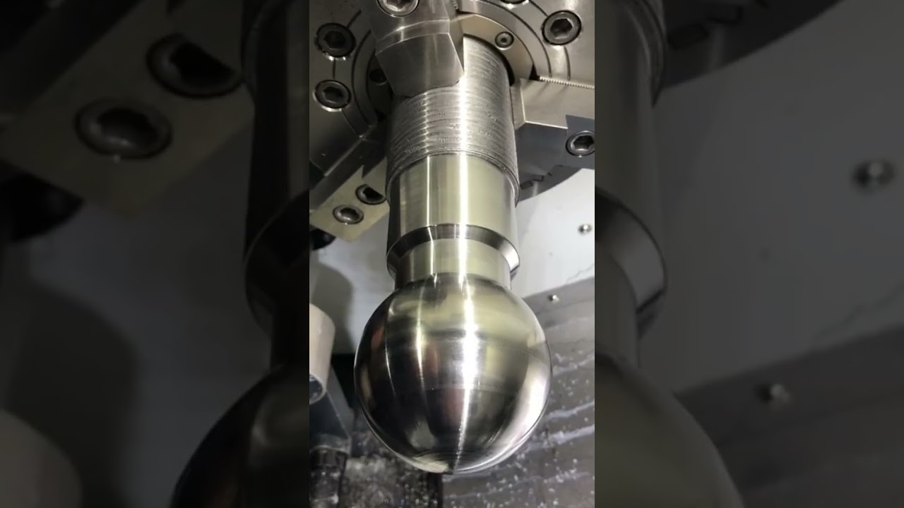 Doosan cnc turn-mill machining with SprutCAAM X #cnc #cadcam #doosan #turnmill #turning #milling