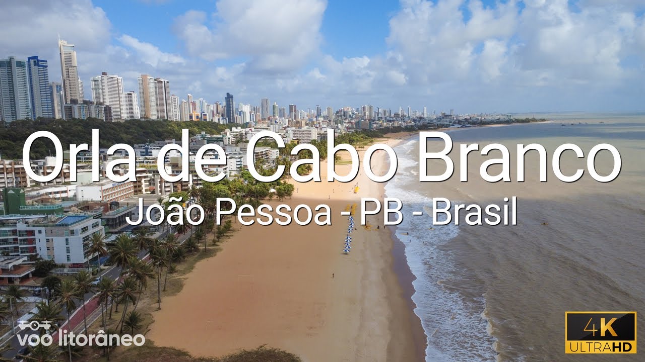Cabo Branco Jo&atilde;o Pessoa: imagens a&eacute;reas da orla mais famosa da Para&iacute;ba.