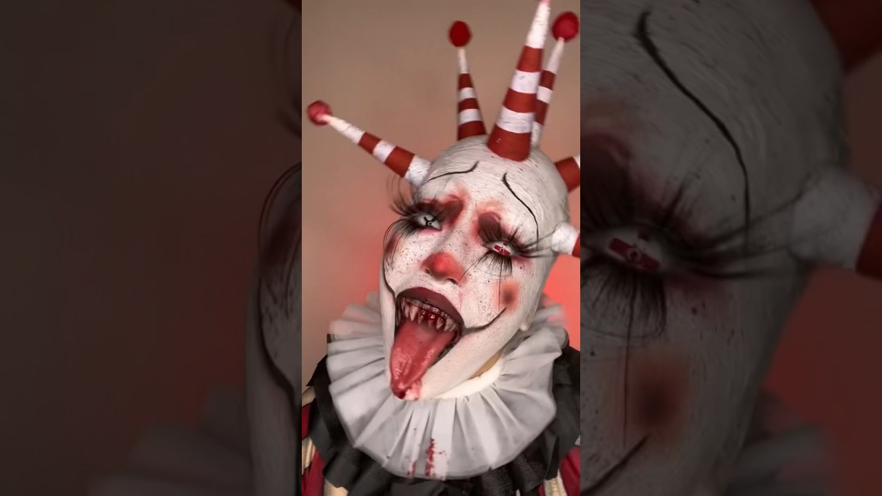 Clown makeup🤡 #makeup #sfx #scary #clownmakeup