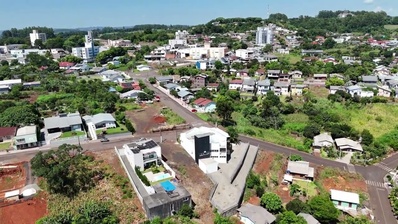 Nova Erechim vista de cima ... voo de drone DJI mini 4 pro