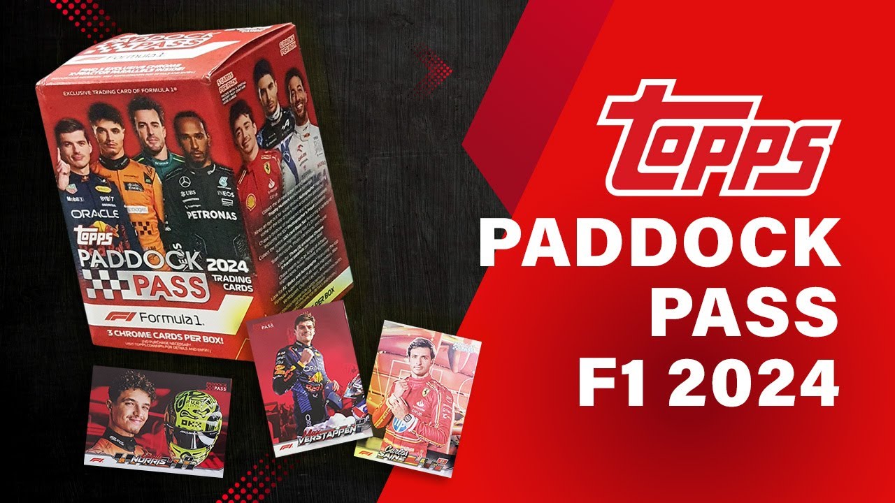 2024 Topps Paddock Pass Formula 1 Blaster Box