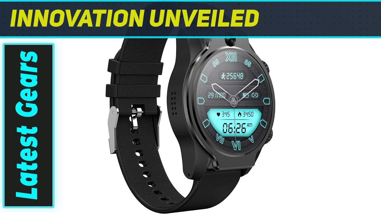 Rogbid Brave: Ultimate 4G Smartwatch with Dual Cameras & Face ID