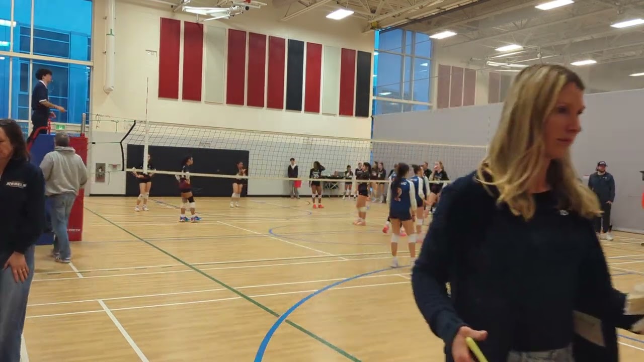 Rebels Rey vs.  Durham Attack Flares set 3 Quarter Finals