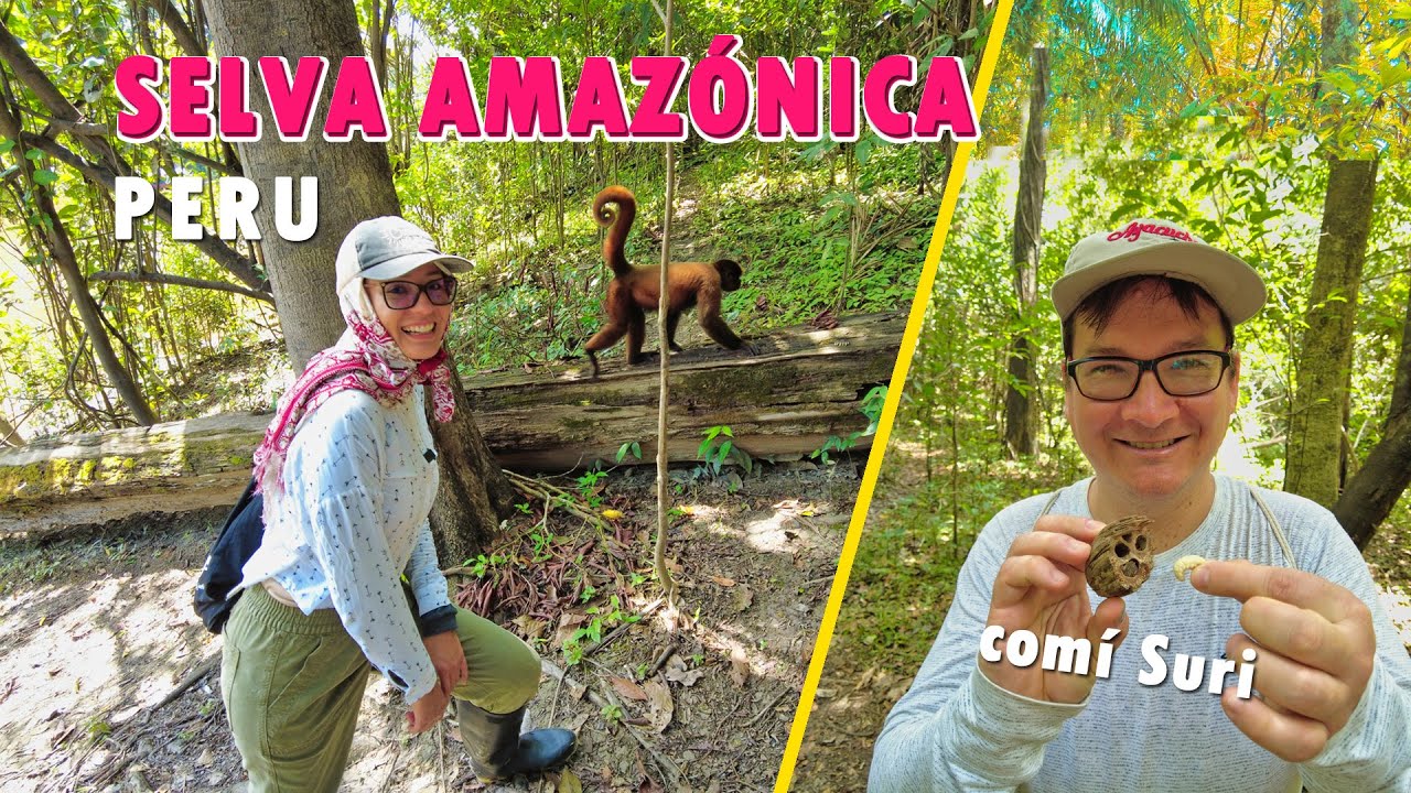 SELVA AMAZÓNICA PERU (Parte 1) | Pesca de Pirañas, comimos Gusanos