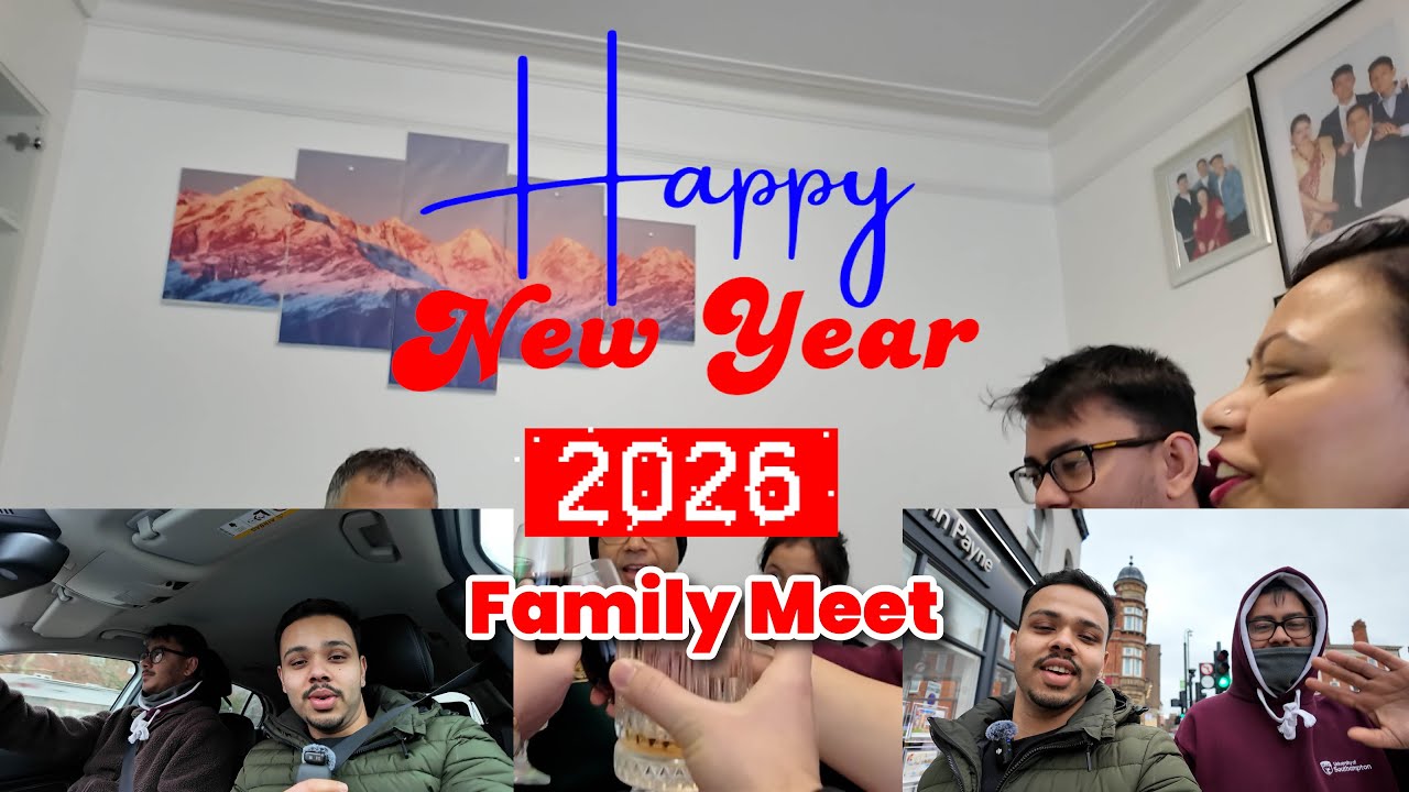 New Year Family Meet. Woolwich Market ghumdai ||Chisocha London||