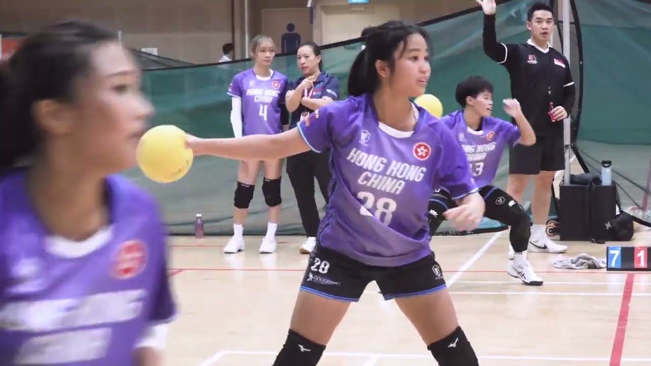 香港閃避球代表隊出戰亞錦賽花絮片段 Asian Dodgeball Championships 2023 Highlight