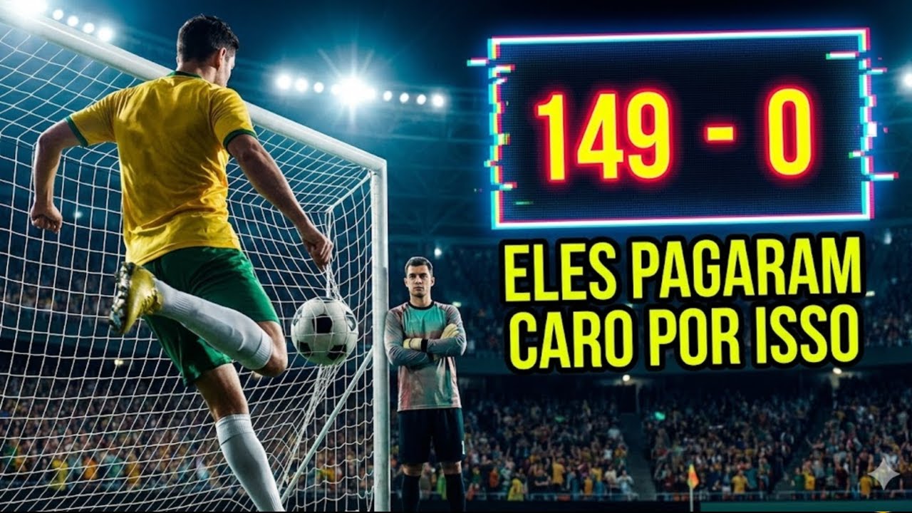 149 a 0: O Jogo que Quebrou o Futebol (E o Motivo é Inacreditável)
