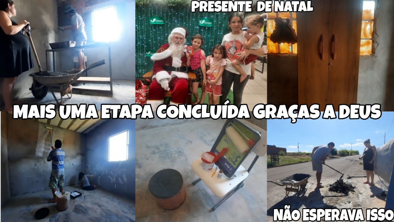 FINALIZAMOS O REBOCO E A PINTURA DO QUARTO! MUITAS BENÇÃOS PRA CONTAR