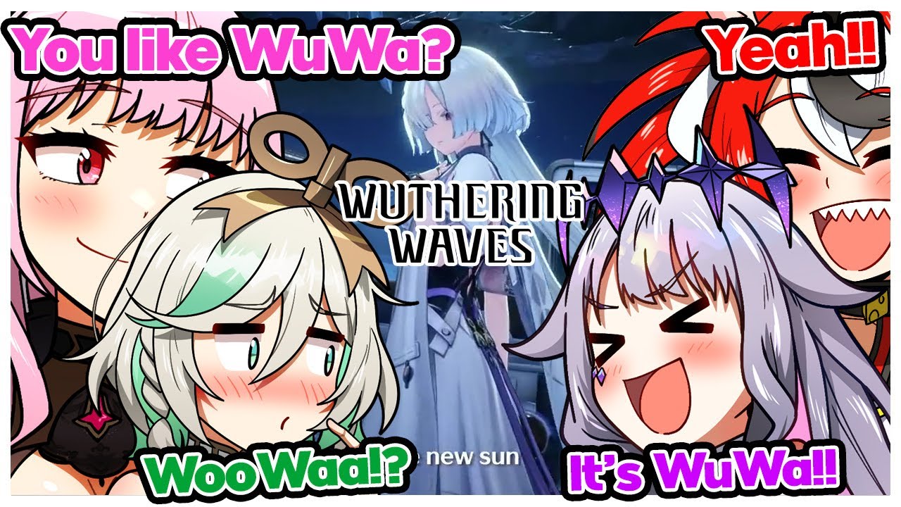 Calli Didn’t Know Biboo Gets That Excited About Wuwa!!