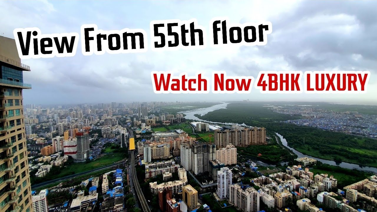 4BHK Flat For Sale At Malad West Ready To Move Property | 55Th Floor | New Building