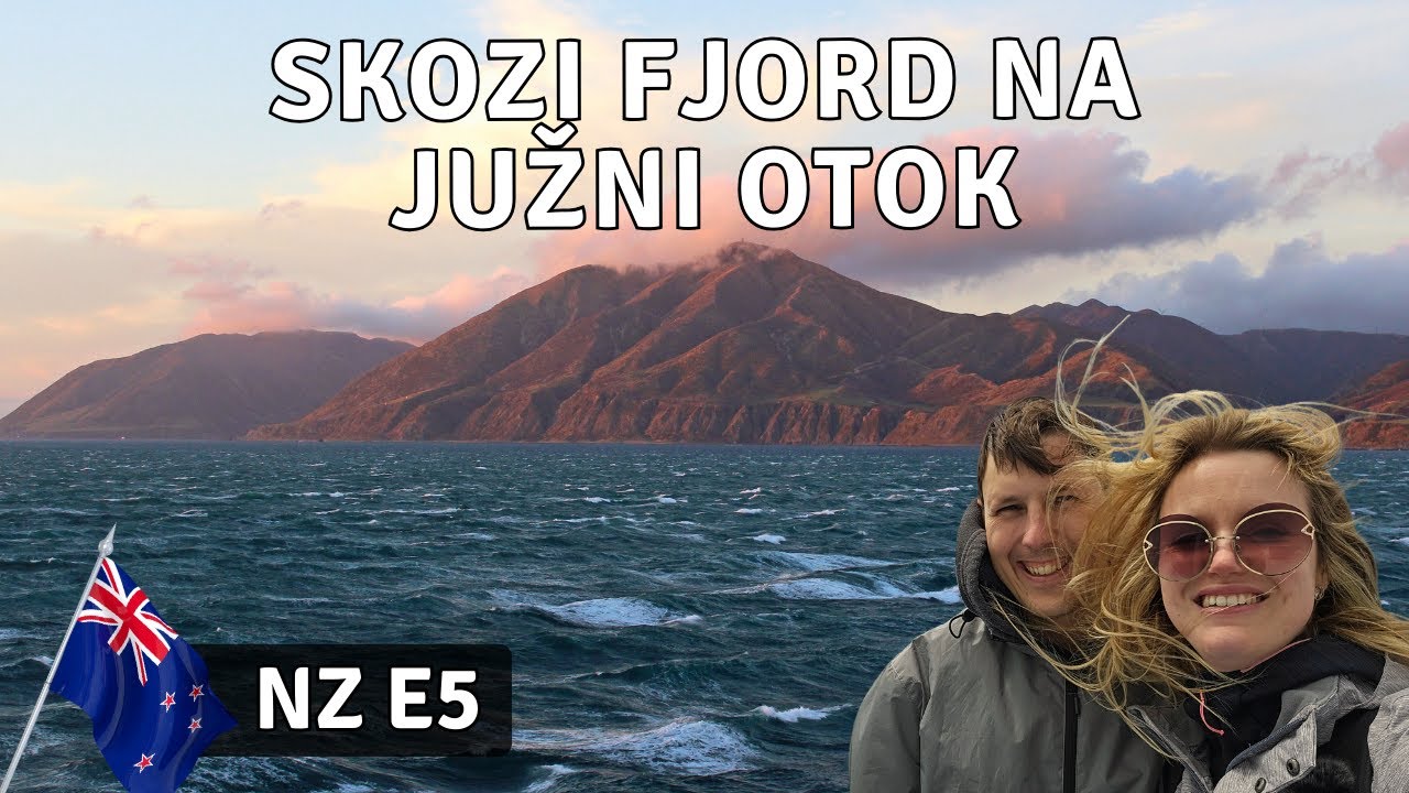 TRAJEKT NA JUŽNI OTOK in mesto BLENHEIM | Nova Zelandija vlog 5