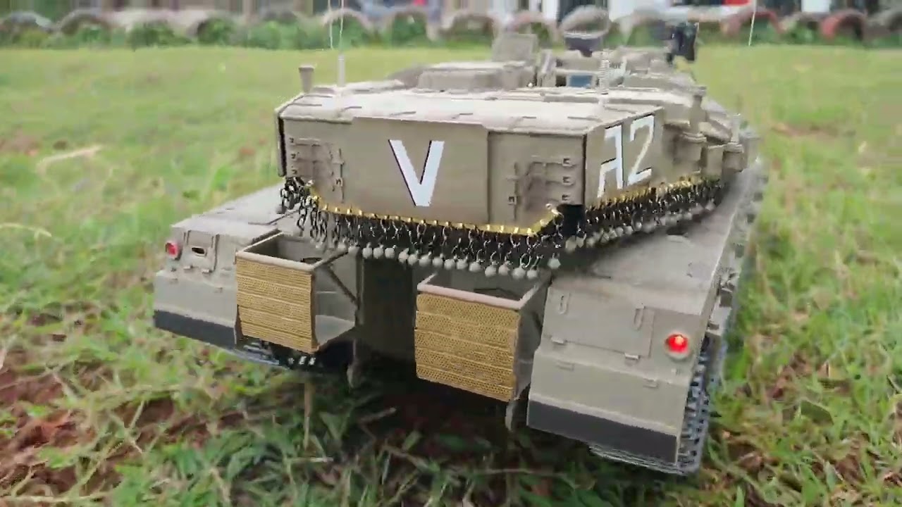 Henglong Tank 1/16 IDF Merkava MK IV. Free paletine@usintembon