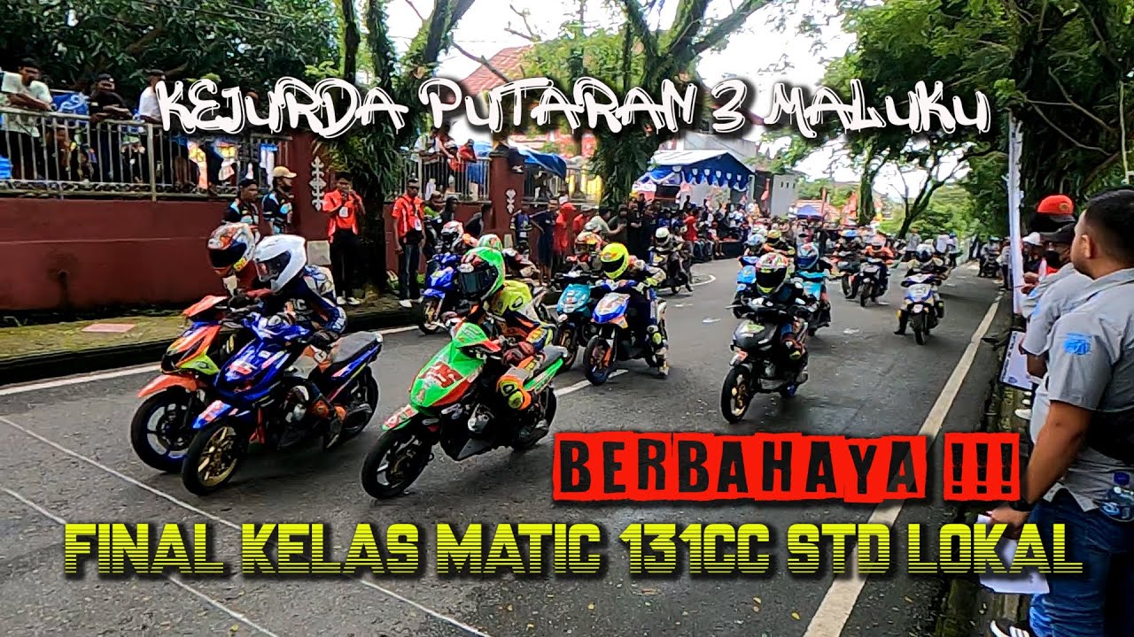 KEJURDA PUTARAN 3, RANNAL'T RACING CHAMPIONSHIP || FINAL KELAS MATIC 131CC STD LOKAL
