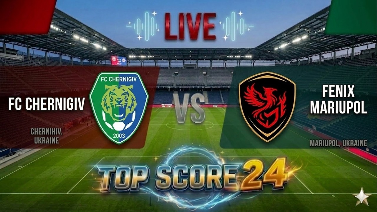FC Chernigiv vs Fenix Mariupol |🔴Live | TOP SCORE 24⚽