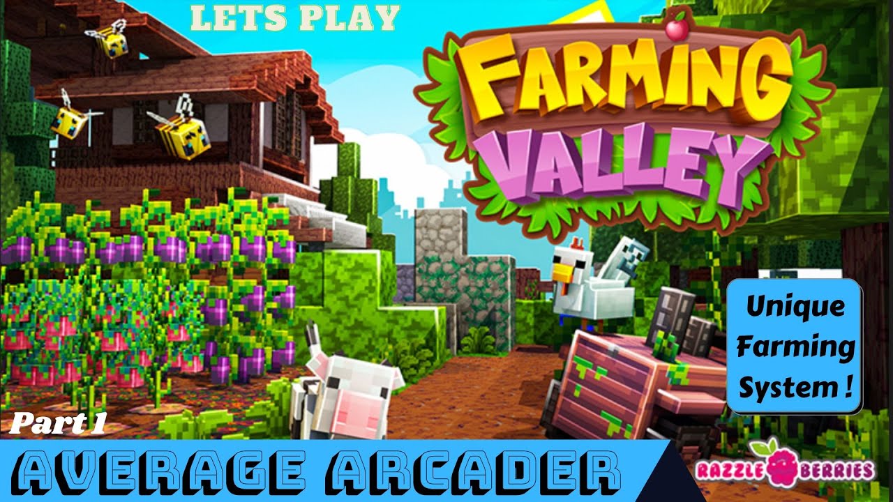 Давайте поиграем в Minecraft Farming Valley/Часть 1