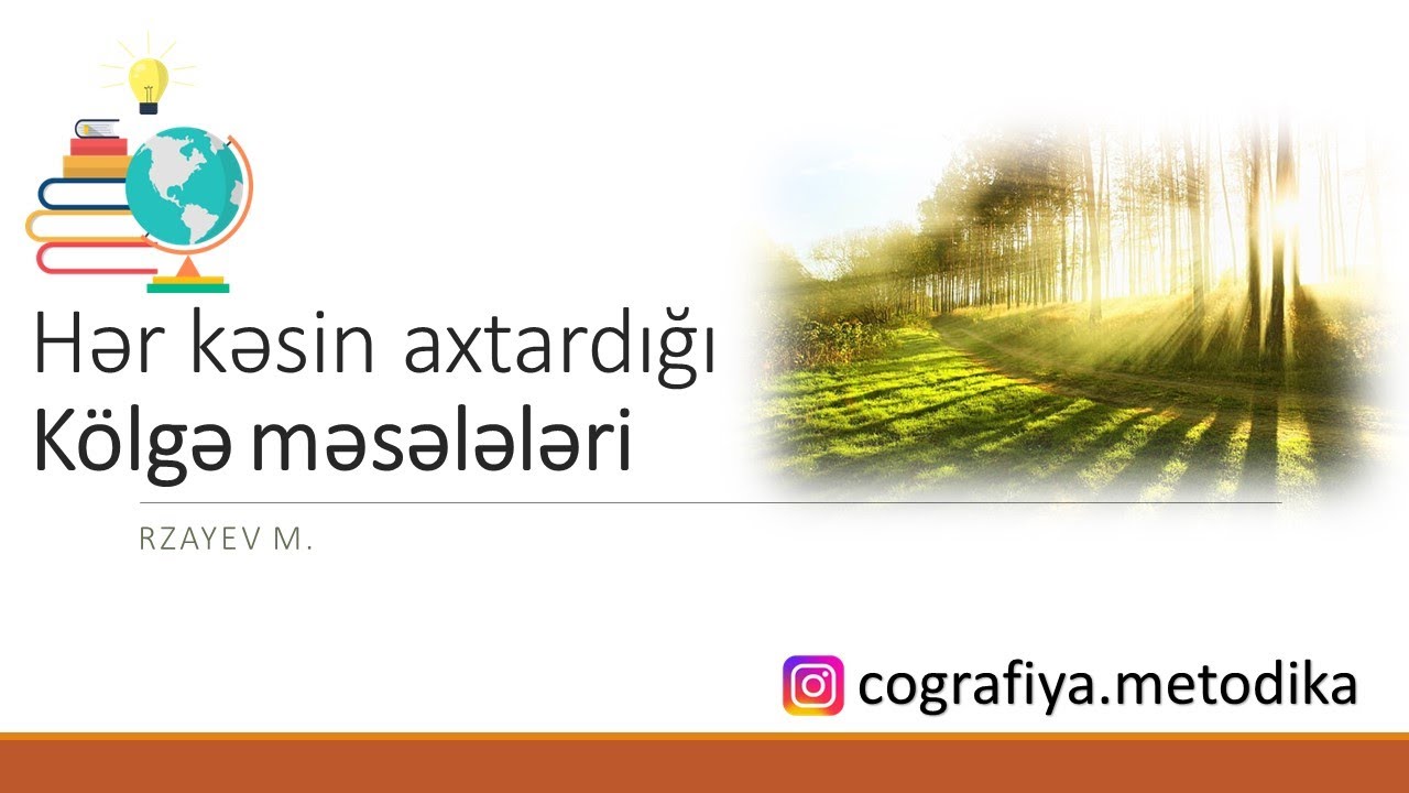 Kölgə məsələləri