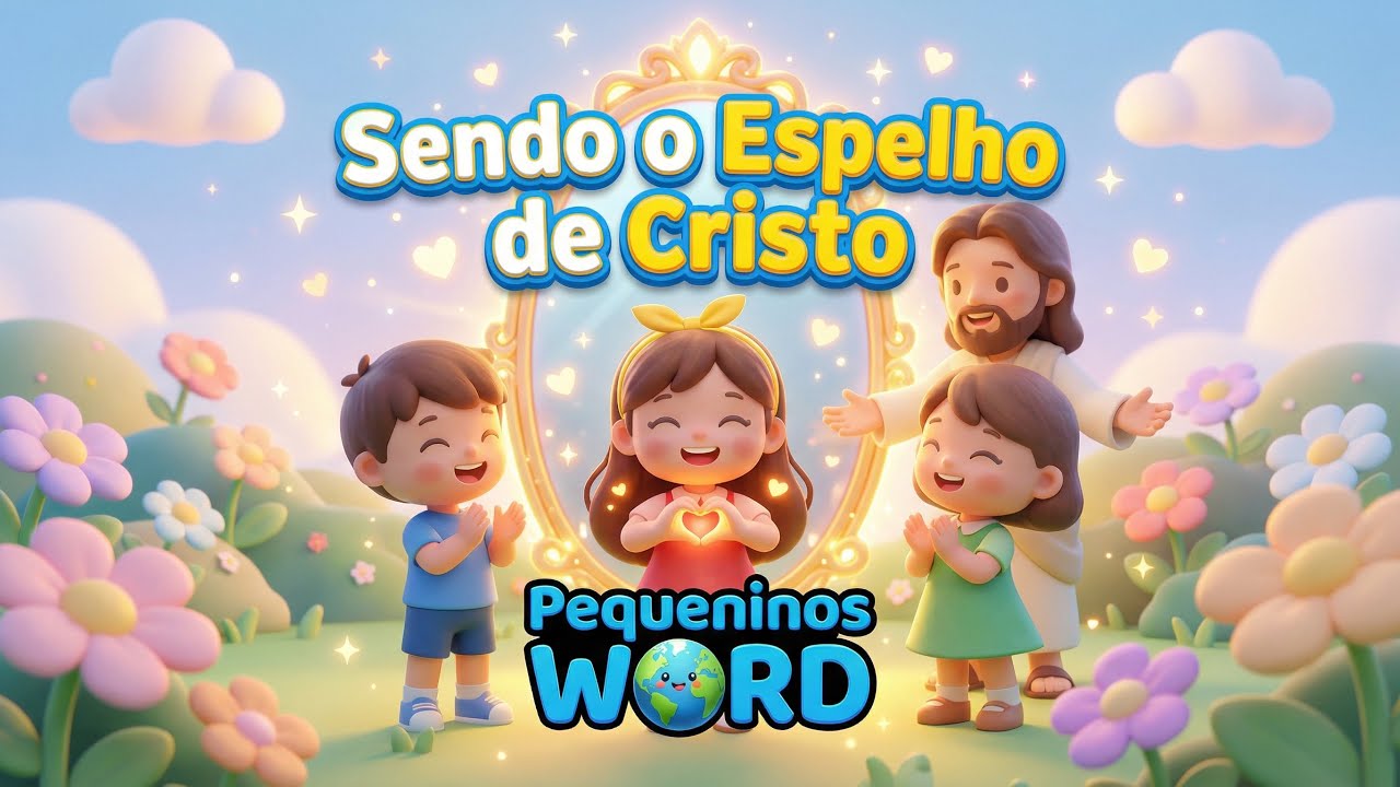 Sendo o Espelho de Cristo – Dança da Imitação | Música Infantil Cristã  | Pequeninos Word