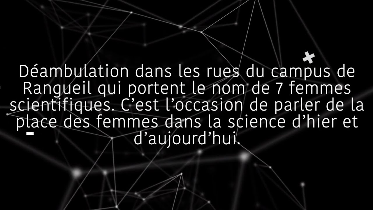 Déambulation dans l’univers des femmes scientifiques : une visite guidée