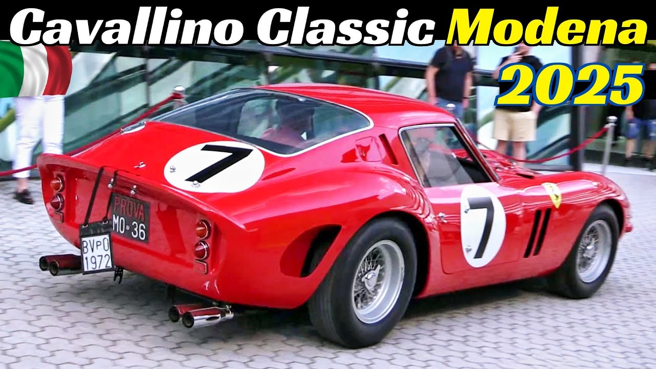 Concours d'Elegance Cavallino Classic Modena 2025 - Museo Enzo Ferrari -  250 Monza, 250 MM, 330 GTO