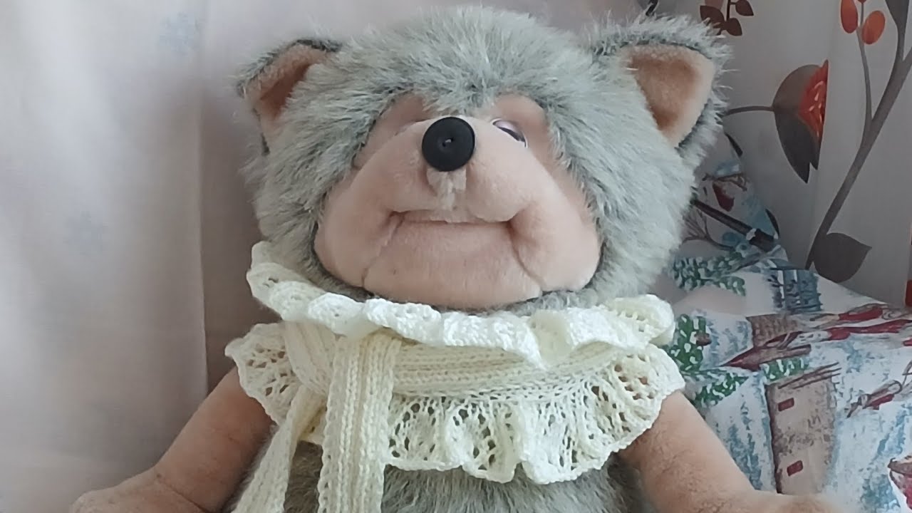 Скандинавский шарфик вязала, но что-то пошло не так. 