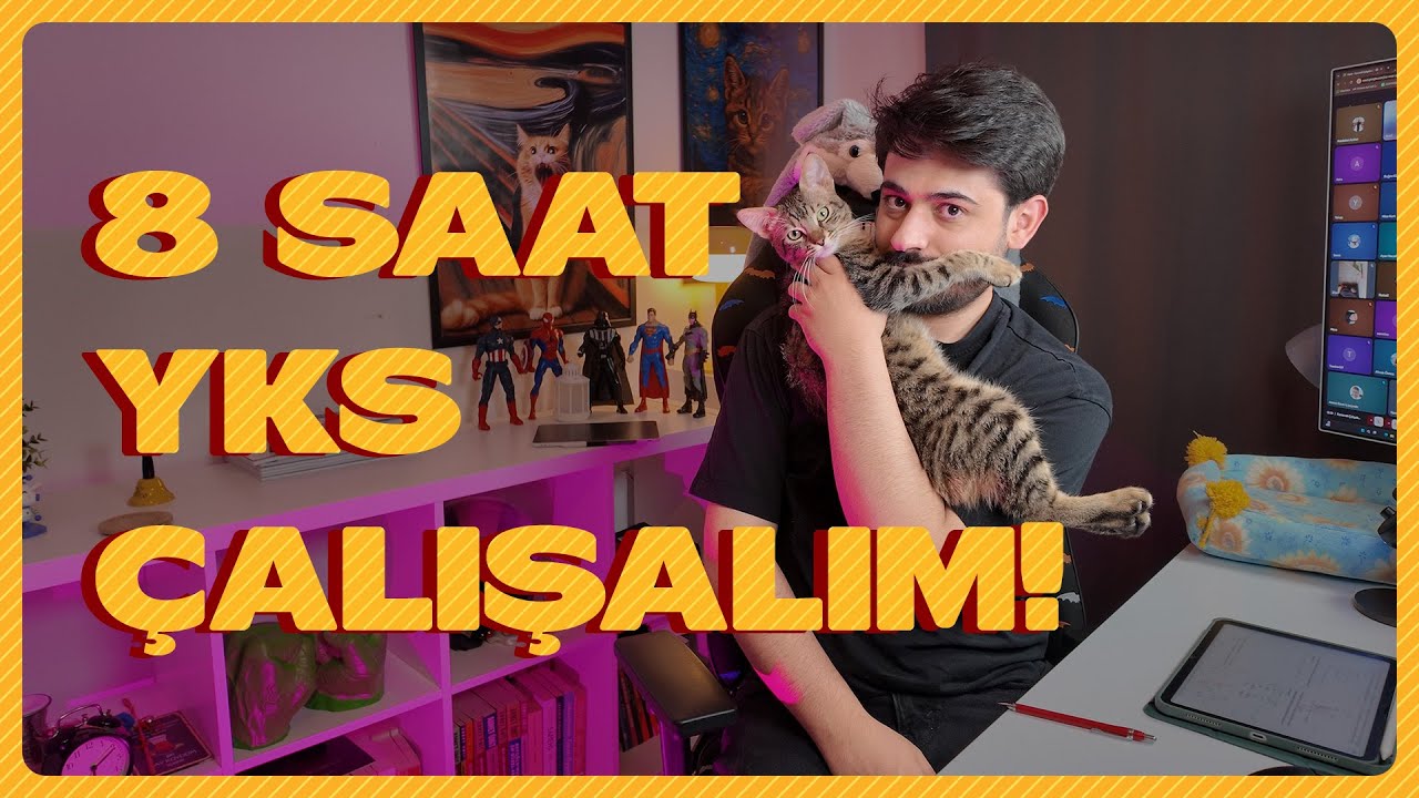 Beraber 8 Saat YKS Çalışalım! | Sınava 137 Kala Verimli Çalışalım! (16.00-00.00)