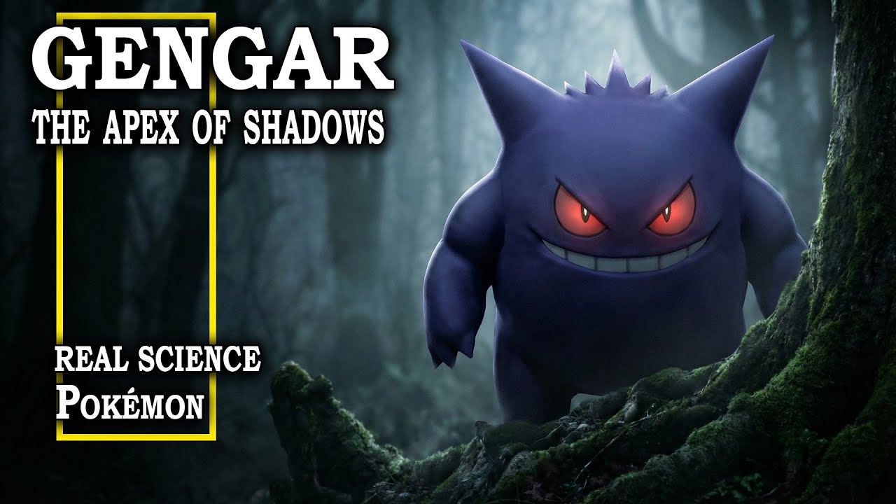 Real Life Pokémon: NatGeo | The Shadow Paradox: Gengar’s Molecular Dominance | Pokémon Documentary