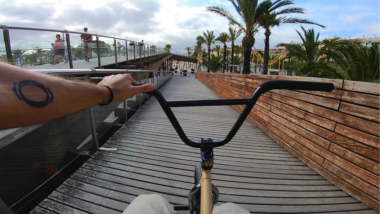 GoPro BMX bike riding in MALLORCA