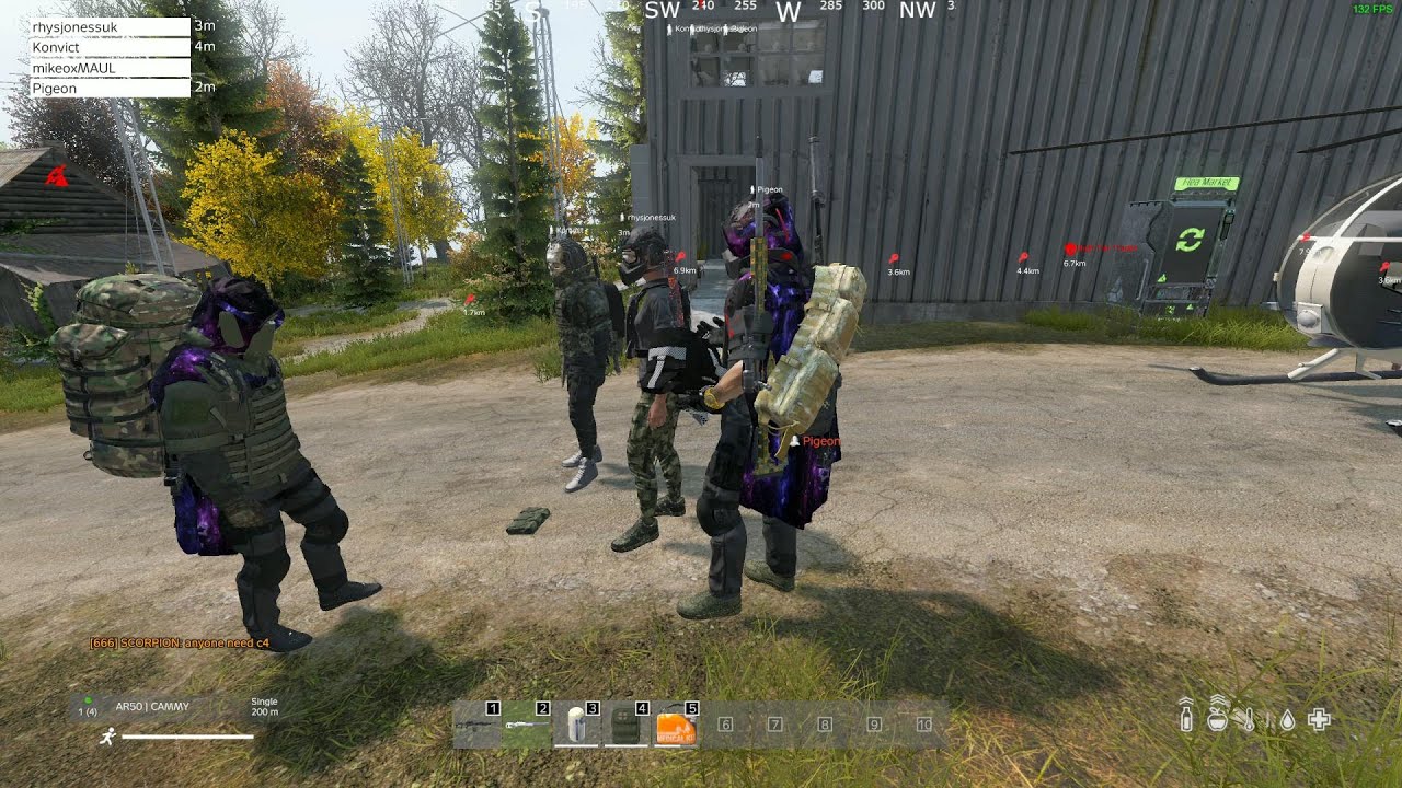 Moving bases and PVP with the lads.