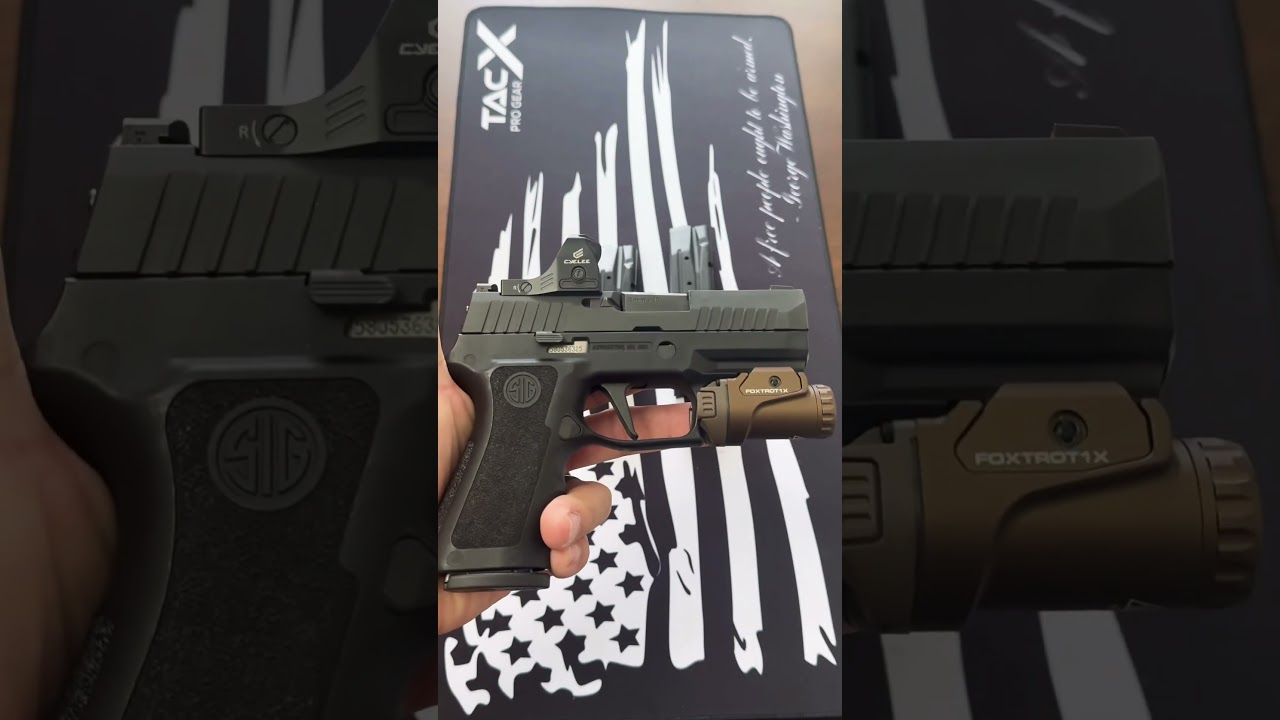 Sig Sauer P320X-Compact,  10,15,21 rds magazines