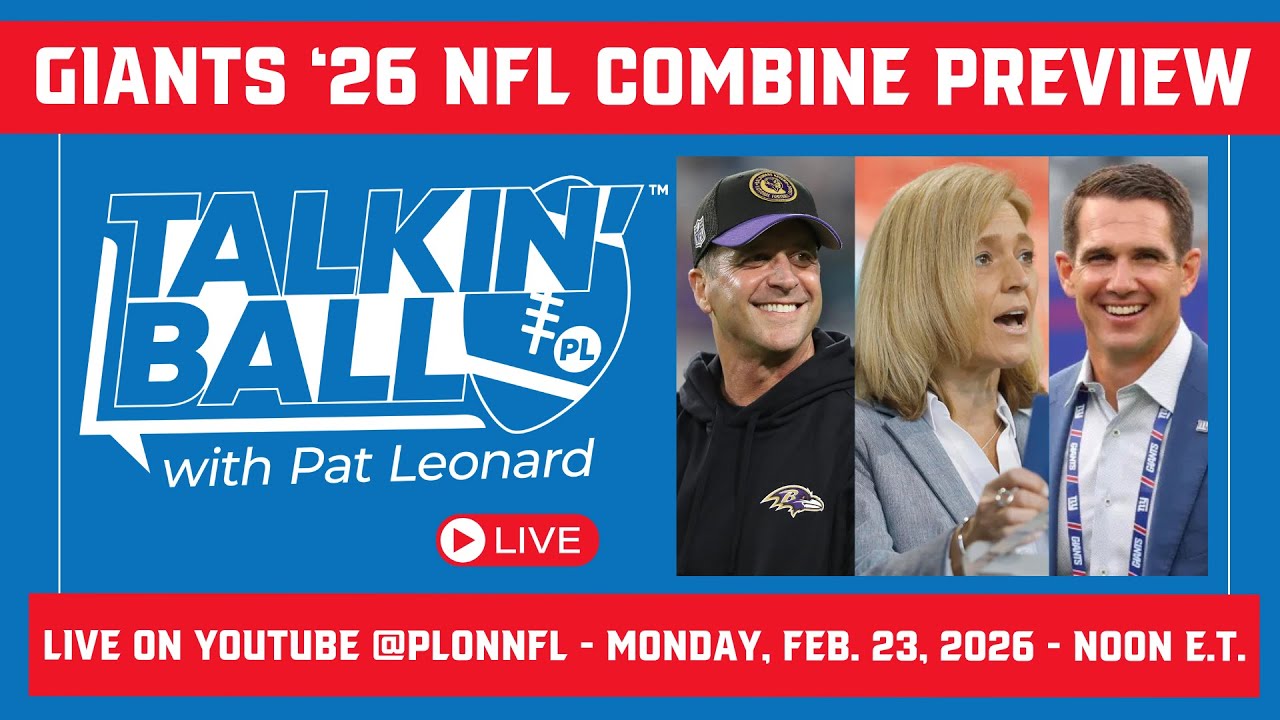 LIVE from Indy: Giants NFL Combine Preview and Q&A with Pat Leonard