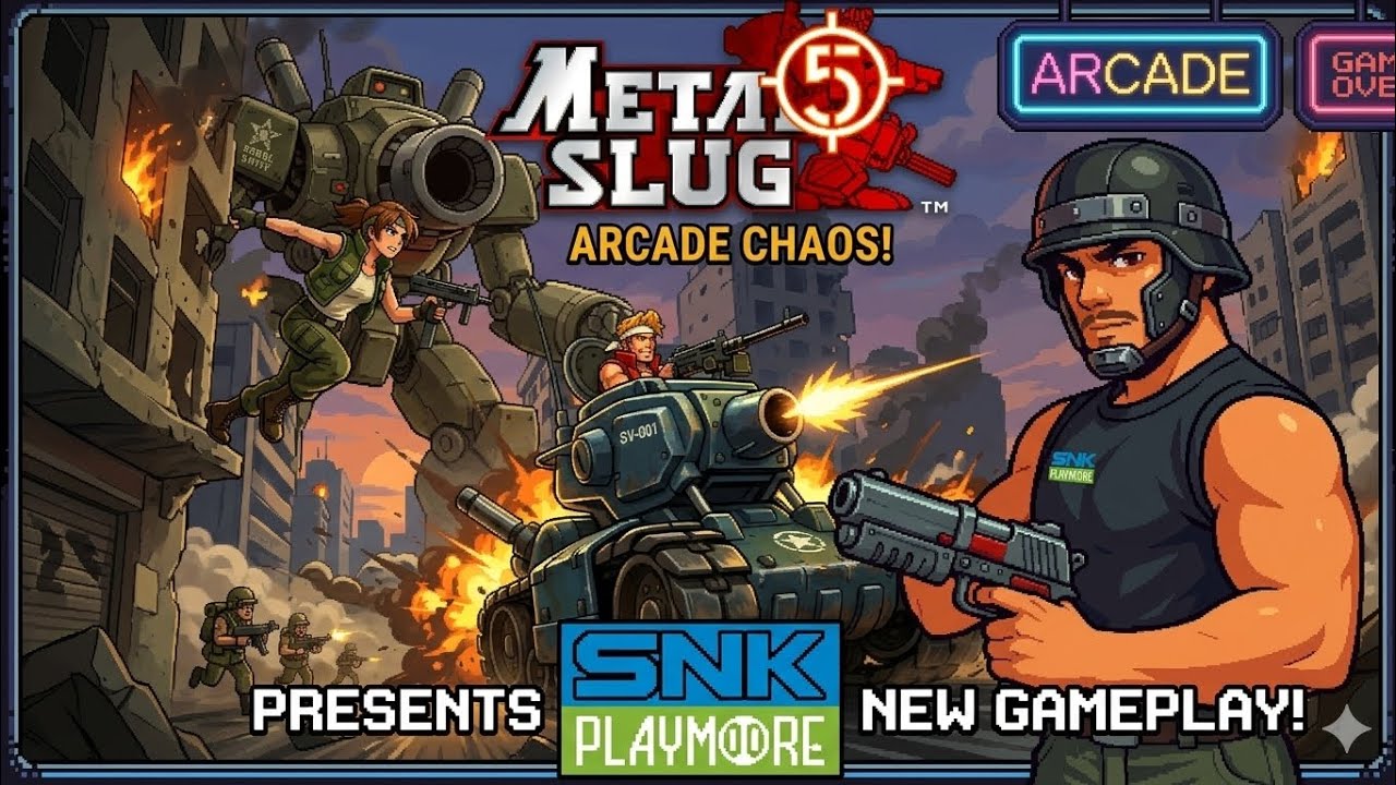 Pasamos el Nivel 1 y 2 de Metal Slug 5 🔥 ¡Empezamos fuerte!